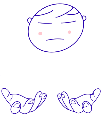 Hands illustration